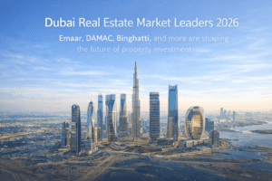 Dubai real estate market leaders 2026 skyline developers comparison